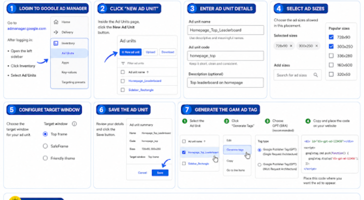 How to Add Ad Units in Google Ad Manager (GAM) for Beginners